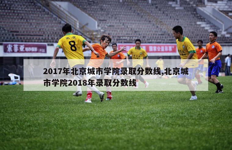 2017年北京城市学院录取分数线,北京城市学院2018年录取分数线