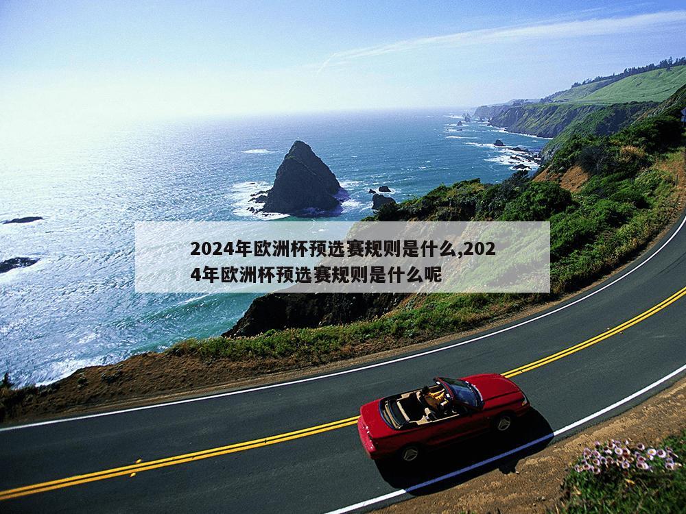 2024年欧洲杯预选赛规则是什么,2024年欧洲杯预选赛规则是什么呢